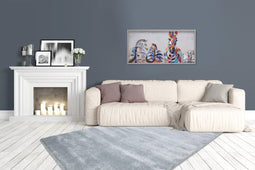 Lalee vloerkleed 120 x 170 Blauw