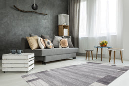 Lalee vloerkleed 200 x 290 Zilver