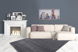 Lalee vloerkleed 80 x 150 Grijs