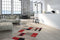 Lalee Wollen vloerkleed in Patchwork-Design – Jacquard-Kilim 80 x 150 Multikleur