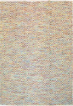 Lalee Zacht wollen vloerkleed 80 x 150 Multikleur