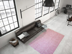 Lalee Zacht wollen vloerkleed 80 x 150 Roze