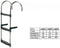 Lalizas RVS ladder - 5-treden - hoogte 136 cm