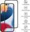 Selencia iPhone 14 Pro Max - Gehard Glas Premium Screenprotector - 9H krasbestendig - Zwart