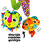 Lamaze Buigzame Activiteiten Spiraal - Grijp- en bijtspeelgoed - Educatief Babyspeelgoed - Spelen en ontdekken