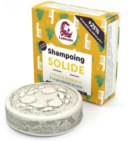 Lamazuna - Kaolien & Groene Klei Shampoo Bar Normaal Haar - 70ml