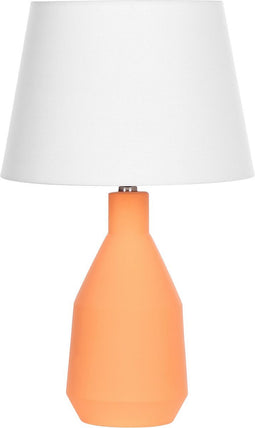 LAMBRE - Tafellamp - Oranje - Keramiek