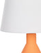 LAMBRE - Tafellamp - Oranje - Keramiek