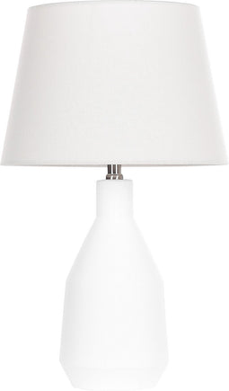 LAMBRE - Tafellamp - Wit - Keramiek