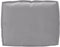 vidaXL - Ligbedkussen - voor - Rugleuning - Grijs - 50x40x12 - cm - Oxford - Stof