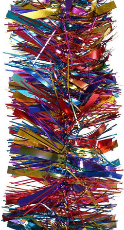 Lametta guirl.pvc d10h270 cm regenbg