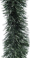 Lametta guirlande pvc d10l270 cm groen kerst