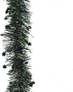 Lametta guirlande pvc d9l270 cm groen kerst