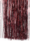 Lametta pvc l0.1b50h40 cm ossenbloed kerst