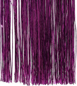 Lametta pvc l0.1b50h40 cm violet kerst
