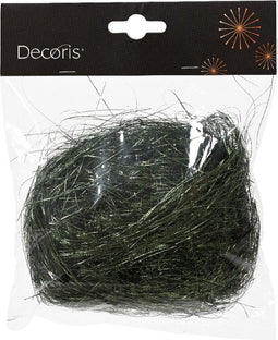 Lametta pvc l5b15h15 cm dennengroen kerst