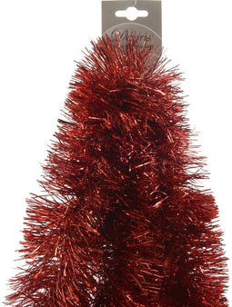 Lametta Slinger guirlande glans 100mmx2.7m kerstrood