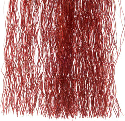 Lametta vinyl l50h40 cm rood/laser