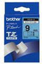 Laminated Tape for Labelling Machines Brother 9 mm x 8 m Black Blue