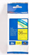Laminated Tape for Labelling Machines Brother TZe-661 36 mm