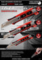Lamot Breekmes 18mm 2 push buttons