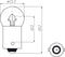 Lamp 6V 0.05 BAJ. fiets achter