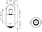 Lamp 6V-3W BA9S