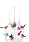 lamp kinderkamer | plafondlampen | hanglamp | babykamer lamp | 23 cm rond 42 cm h. (nog 2 andere formaten) | babykamer | hanglamp wit | plafondlamp wit | kinder plafondlamp | nachtlamp | nachtlampje baby | DUTCH DILIGHT | lamp met vogeltjes |