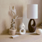 Lamp re-discover Large, Caraf and Sea Mist Brown / Ceramic