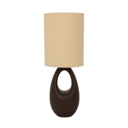Lamp re-discover Large, Caraf and Sea Mist Brown / Ceramic
