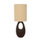Lamp re-discover Large, Caraf and Sea Mist Brown / Ceramic