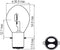 Lamp Scooter Bosma Lamp BA20D 12V/35-35W