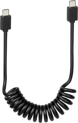 Lampa Ebike Spring Micro USB spiraalkabel (25 t/m 100 cm)