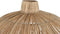 Lampenkap DKD Home Decor Natuurlijk 54 x 54 x 20 cm Metaal Raffia