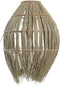 Lampenkap DKD Home Decor Natuurlijke Vezel (36 x 36 x 48 cm)