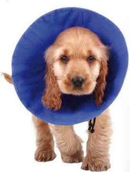 Lampenkap voor honden KVP EZ Soft Blauw (35-60 cm)