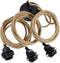 Lampfitting voor Plafond - Naturel - 3 Fittings