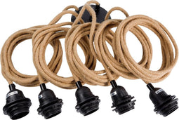 Lampfitting voor Plafond - Naturel - 5 Fittings