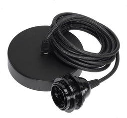 Lampfitting voor Plafond - Zwart - 1 Fitting