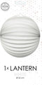 Lampion wit bol | 25cm