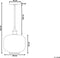 LANATA - Hanglamp - Transparant - Glas