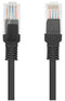 LANBERG PATCHKABEL CAT.5E UTP 0,5M ZWART FLUKE