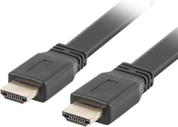 Lanberg - Platte videokabel HDMI-A male 2.0 4K Lanberg 5m