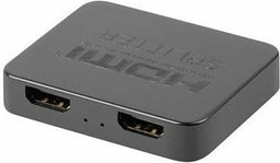 Lanberg SPV-HDMI-0002 - HDMI switch - Zwart - 4K Ultra HD 0,8 m