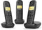 Landline Telephone Gigaset A170 TRIO Black Amber