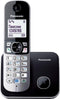 Landline Telephone Panasonic KX-TG6811FRB White Black Black/Silver