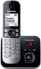Landline Telephone Panasonic KX-TG6821FRB Black Grey
