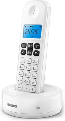 Landline Telephone Philips D1611W/34 1,6" White