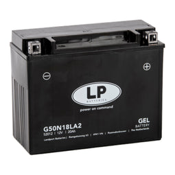 LANDPORT (LP) G50N18LA2 MOTOR GEL ACCU 12 VOLT 20,0 AH (52012 - MG L50N18LA2)
