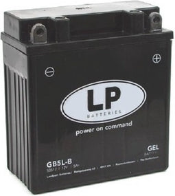 LANDPORT (LP) GB5L-B MOTOR GEL ACCU 12 VOLT 5,0 AH (50512 - MG LB5-3)